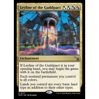 ギルドパクトの力線/Leyline of the Guildpact 4枚セット MKM】《ギルドパクトの力線/Leyline of the Guildpact》【R